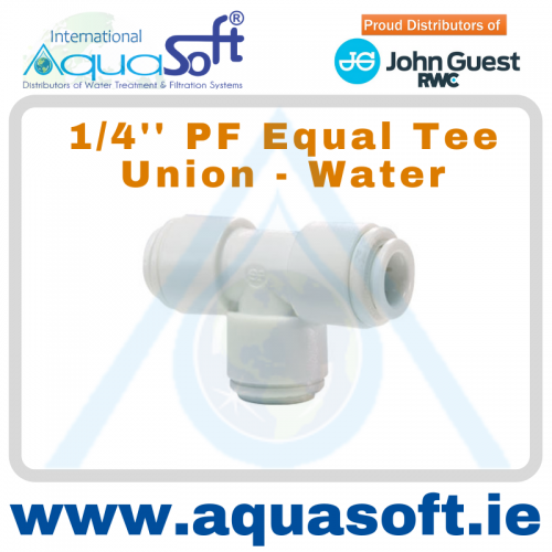 1/4'' PF - Equal Tee Union - CI0208W - (Water)